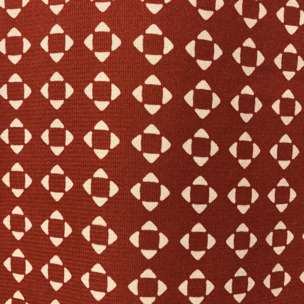 Rust Patterned Tunic - Picture 3 of 3